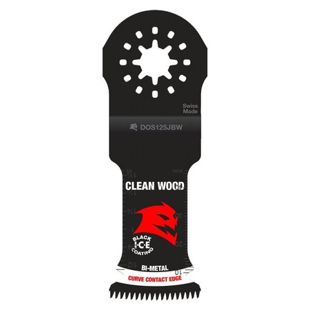 DIABLO Starlock 1-1/4 in. W Bi-Metal Oscillating Blade Clean Wood 3 pk DOS125JBW3